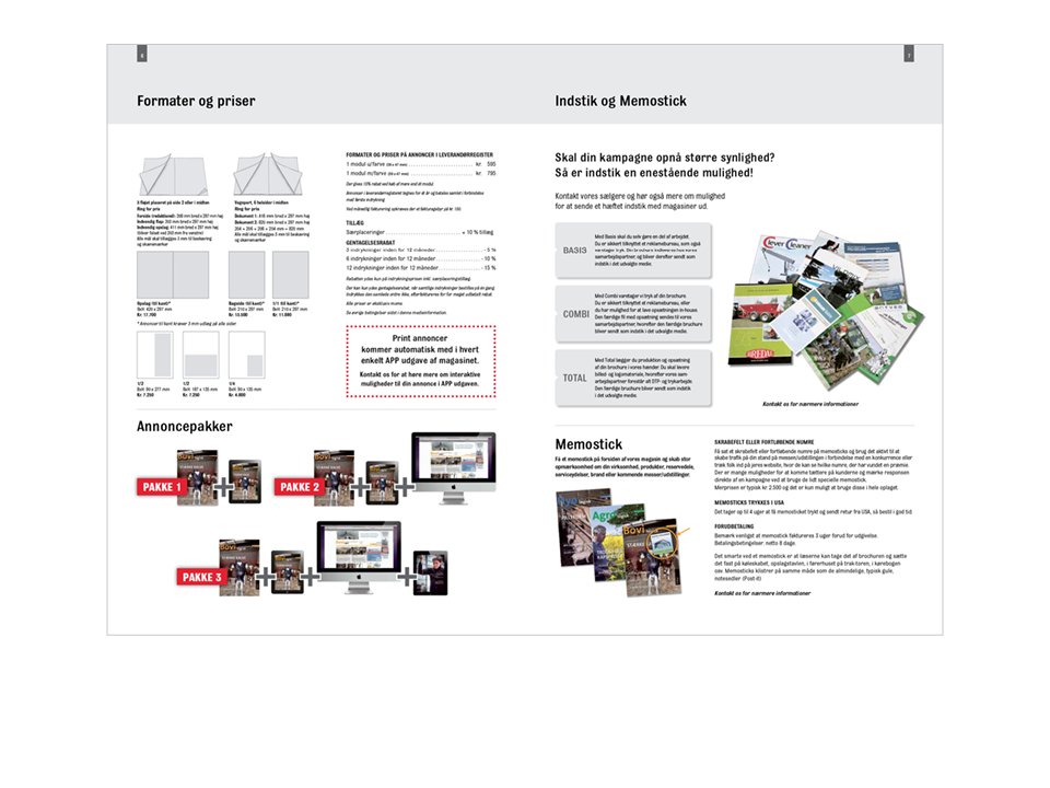 Dansk Agrar Infomagazine Sample Pages